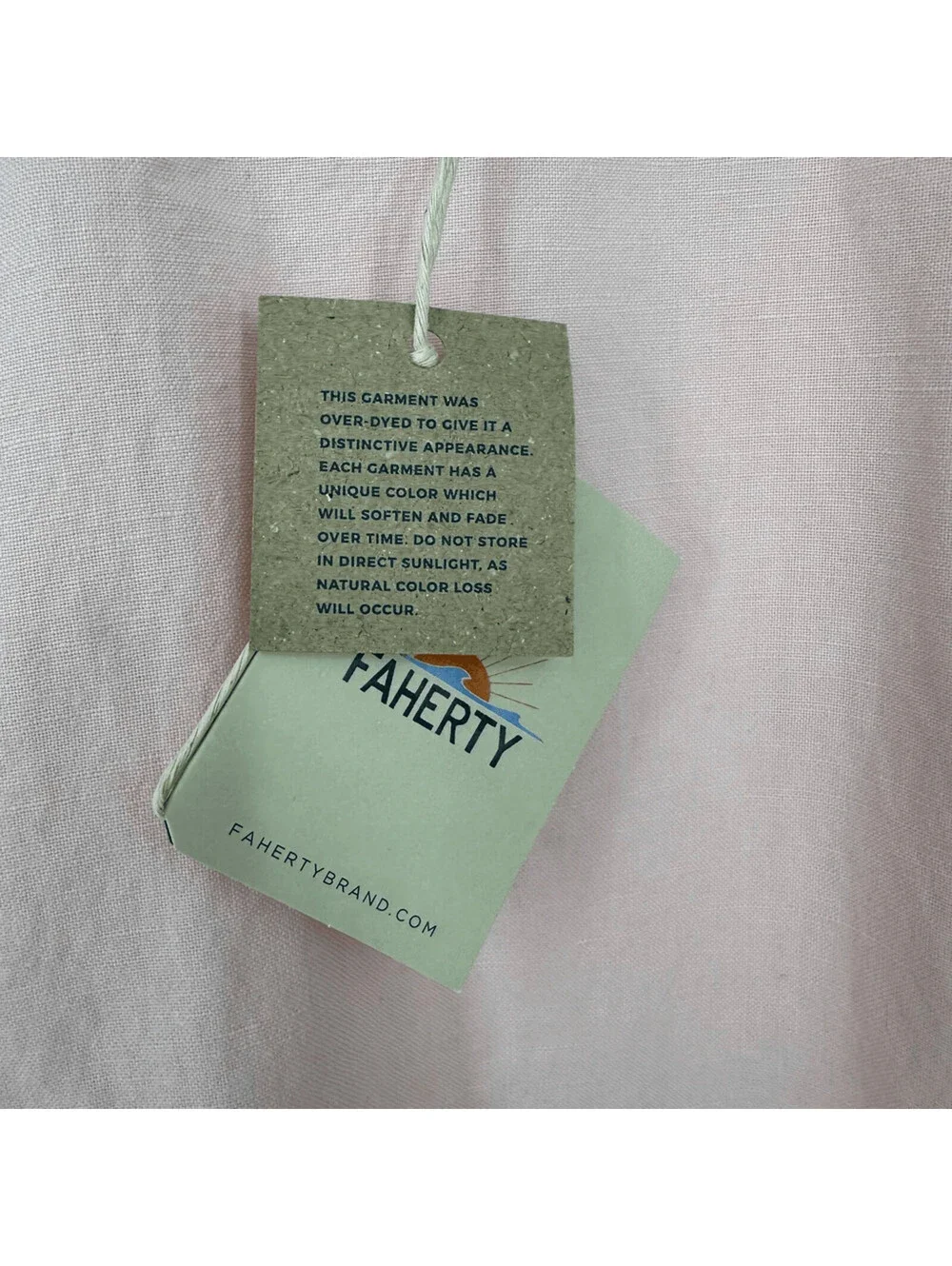 Faherty Men Malibu Chino Shorts Linen Cotton 10